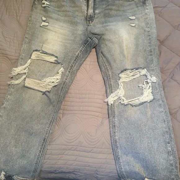 Loveret by Vervet 18W distressed jeans - Picture 1 of 9
